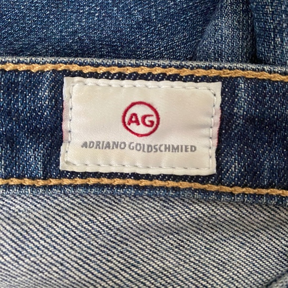 AG distressed skinny jean, Size: 26, Color: distressed blue - Picture 5 of 5